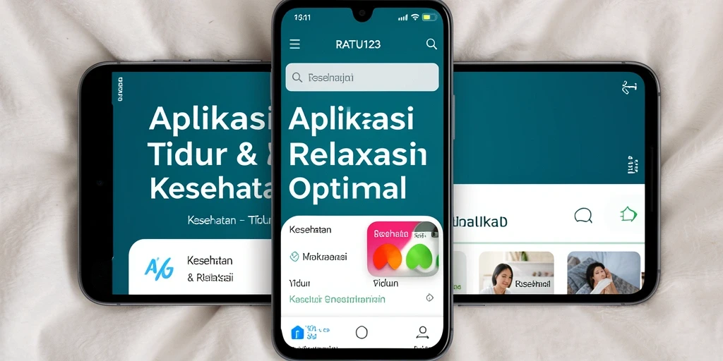 Screenshot utama RATU123 menunjukkan antarmuka sederhana dan pilihan relaksasi.