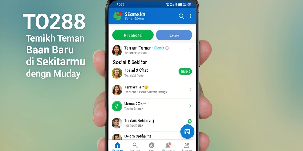 Tampilan antarmuka TO288 yang ramah pengguna dan menarik.