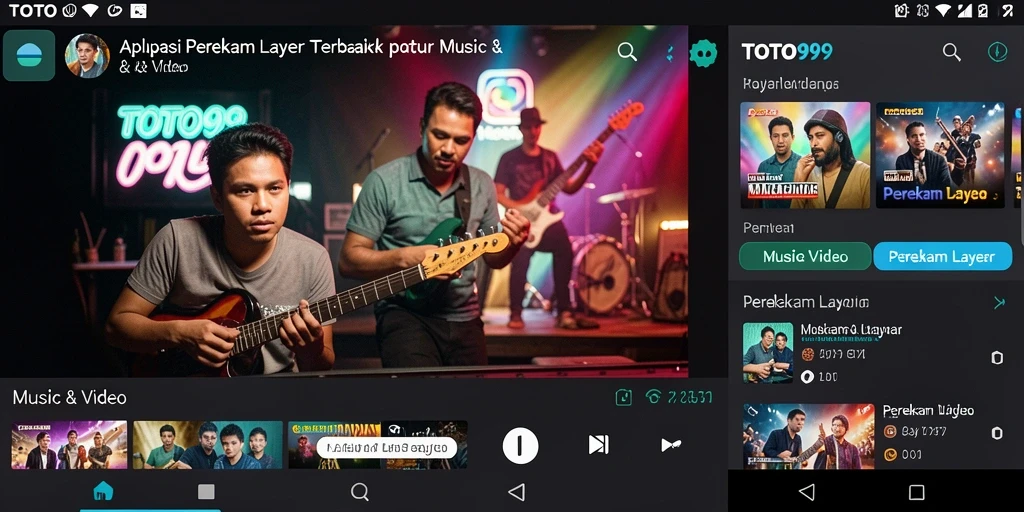 Antarmuka TOTO99 yang intuitif untuk merekam layar.