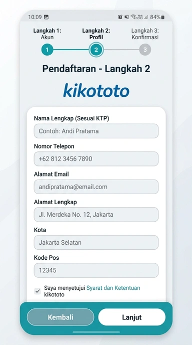 Panduan Registrasi Akun Kikototo untuk Pengguna Android